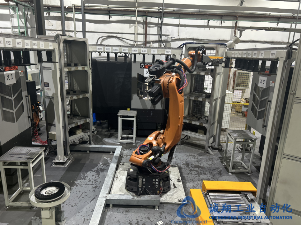 側(cè)銑NC機(jī)床自動(dòng)化聯(lián)線生產(chǎn)項(xiàng)目